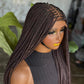 26 Inches Glueless Closure Knotless Braids Color 33 Ready To Ship