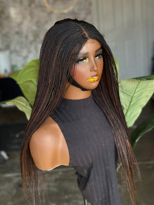 Closure Glueless Micro 16inches Ready To Ship Color 1b Mix With 30