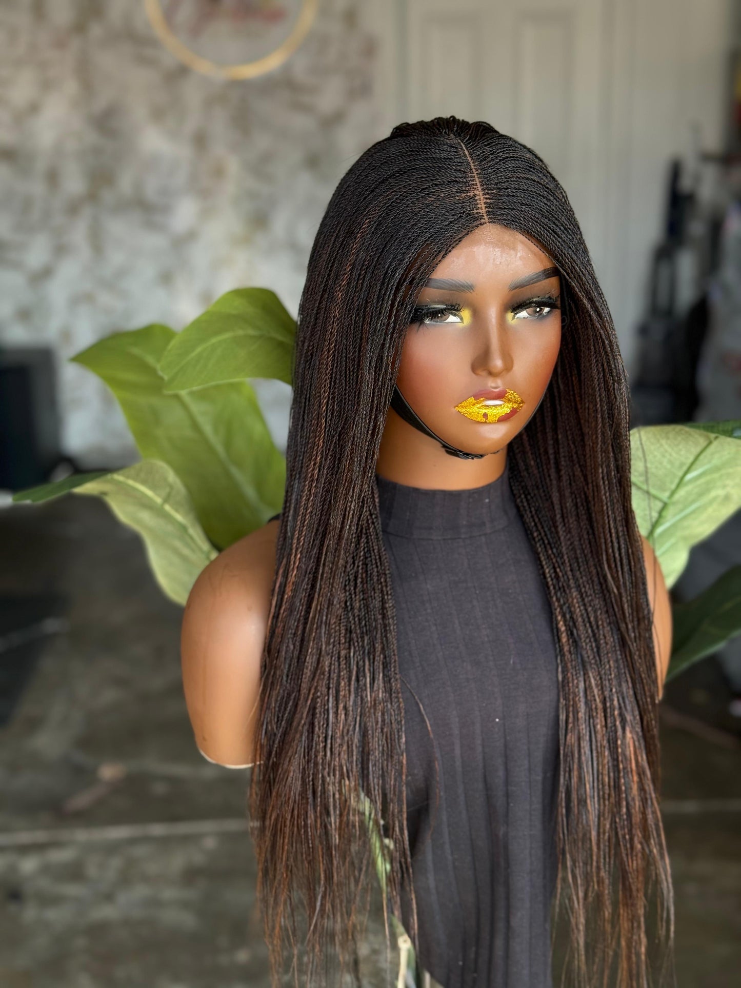 Closure Glueless Micro 16inches Ready To Ship Color 1b Mix With 30