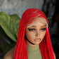 Stella Unit Color Red 26 Inches Ready To Ship
