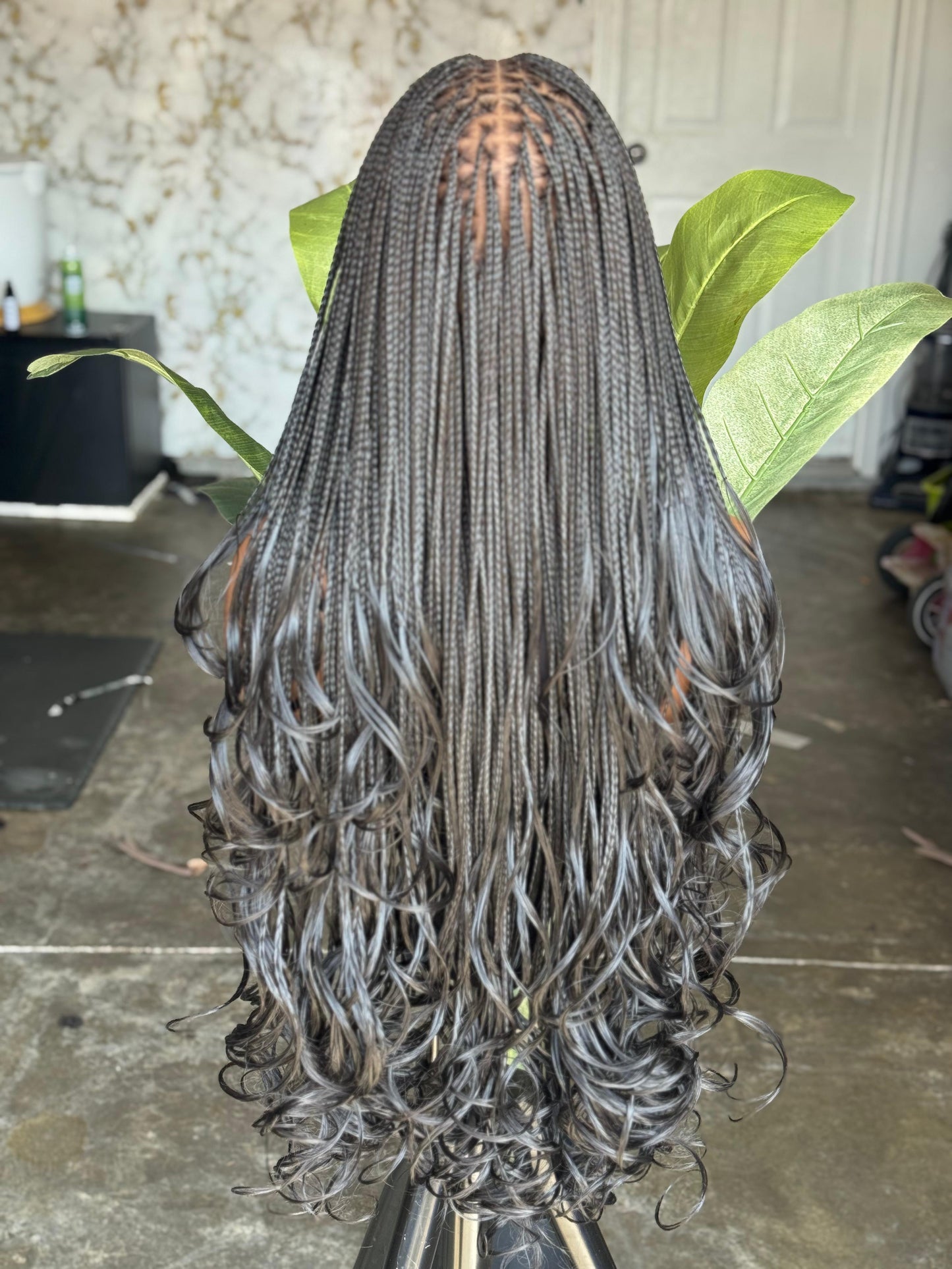 Full Lace Spiral Curls Wig Ready To Ship 28 Inches Color 1b