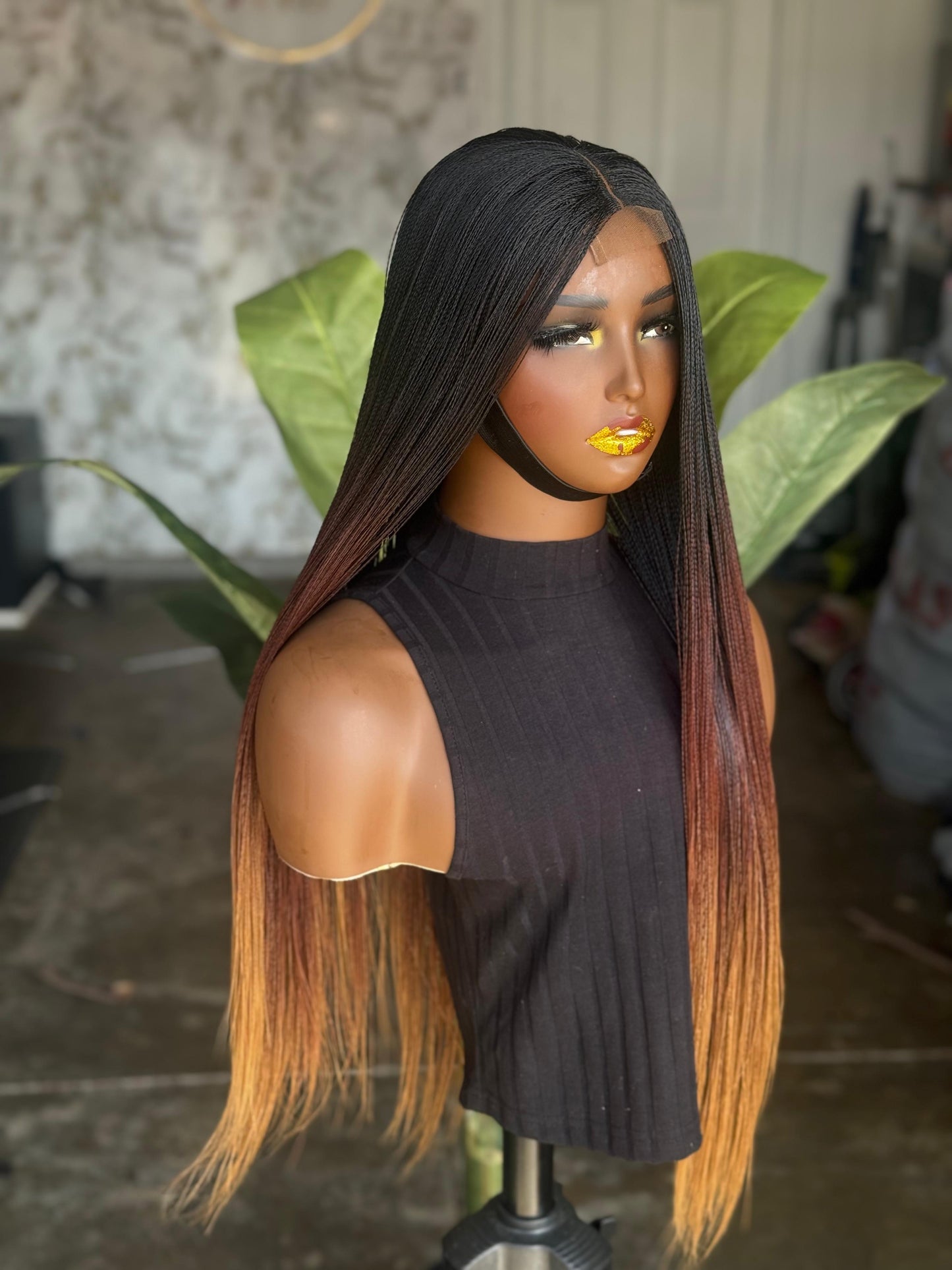 3 Tone Closure Glueless Nano Made to Order 26 Inches