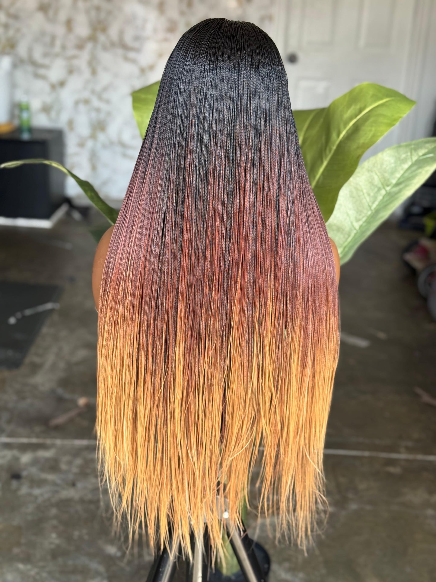 3 Tone Closure Glueless Nano Made to Order 26 Inches