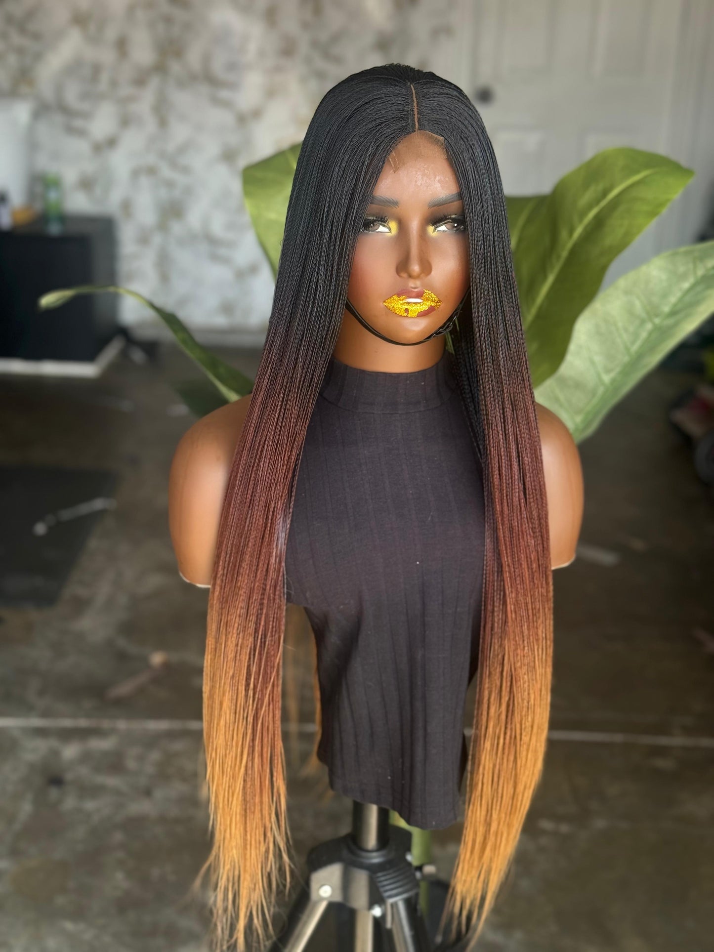 3 Tone Closure Glueless Nano Made to Order 26 Inches