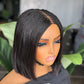 10" Bob Wig Unit 100% Human Hair Closure Unit