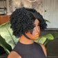 Ready to Ship 6" Micro Curl Glueless Closure Wig – Ultra Lightweight Summer Style