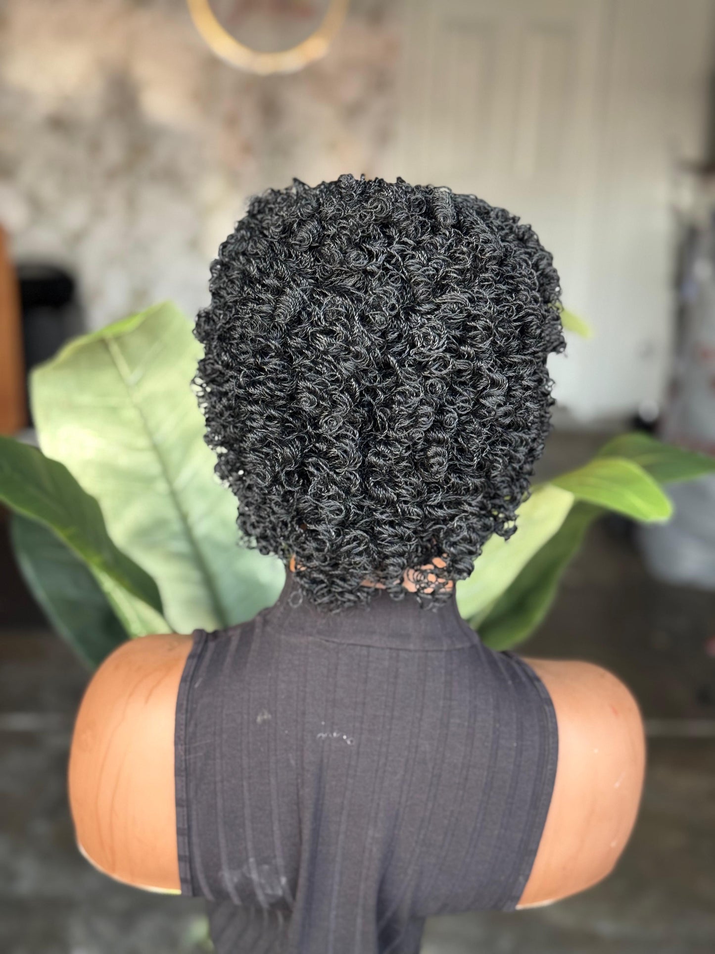 Ready to Ship 6" Micro Curl Glueless Closure Wig – Ultra Lightweight Summer Style