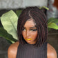 C-cut Bob Wig Closure Color 1b Mix With 30 Made to Order 10inches