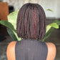 C-cut Bob Wig Closure Color 1b Mix With 30 Made to Order 10inches