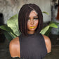 C-cut Bob Wig Closure Color 1b Mix With 30 Made to Order 10inches