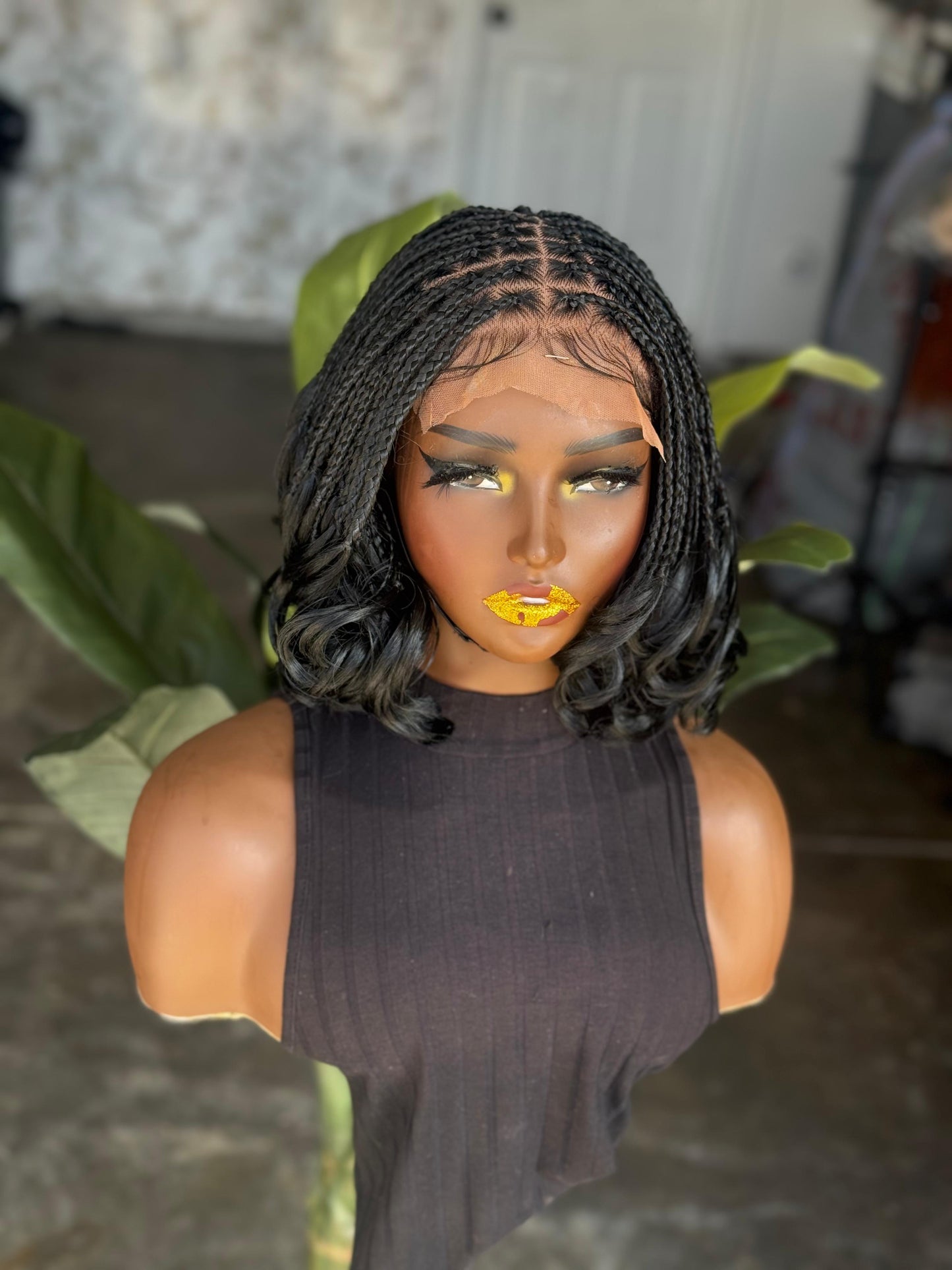 Closure Glueless Spiral Curls Ready To Ship 10inches