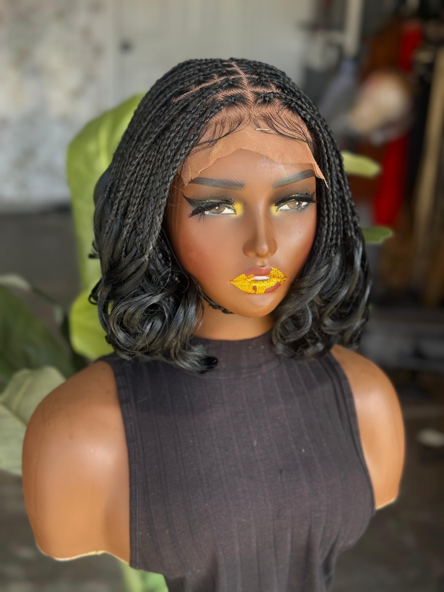 Closure Glueless Spiral Curls Ready To Ship 10inches