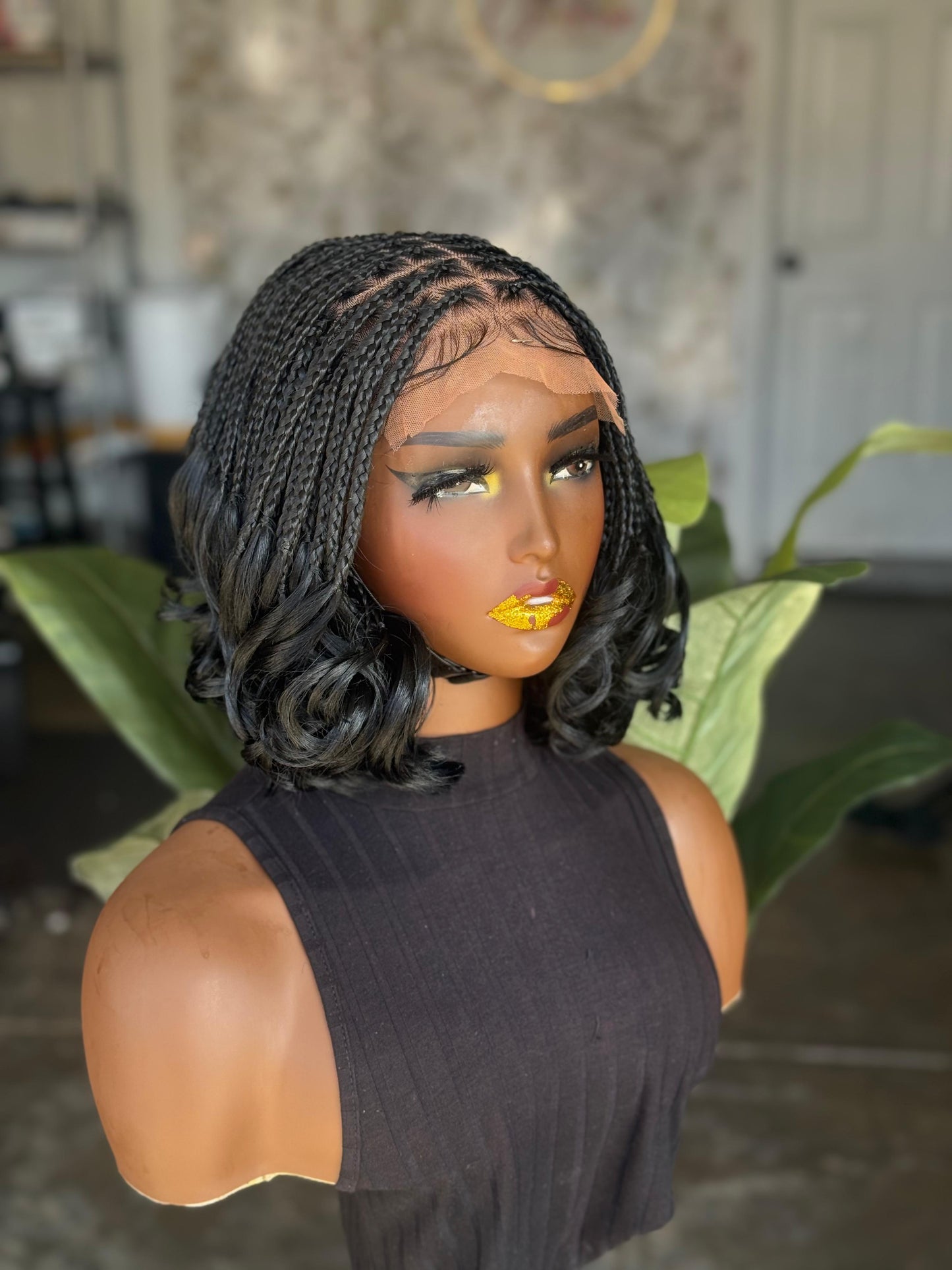 Closure Glueless Spiral Curls Ready To Ship 10inches
