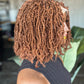Color 30 Kinky Twist Glueless Closure Wig – 8/10” Made to Order