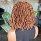 Color 30 Kinky Twist Glueless Closure Wig – 8/10” Made to Order