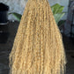 26" Boho Synthetic Frontal Wig – Color 27 Honey Blonde Made to Order