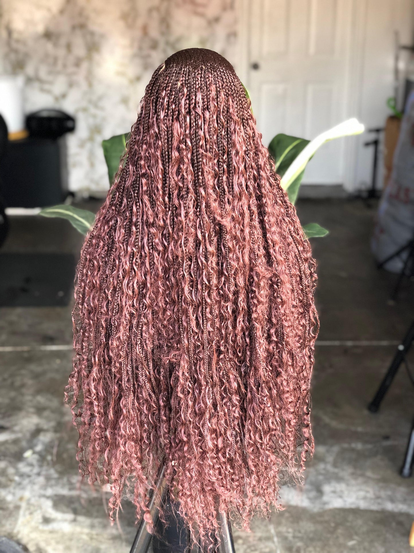 Full Lace Boho Flip Wig Ready To Ship 30 Inches Wig