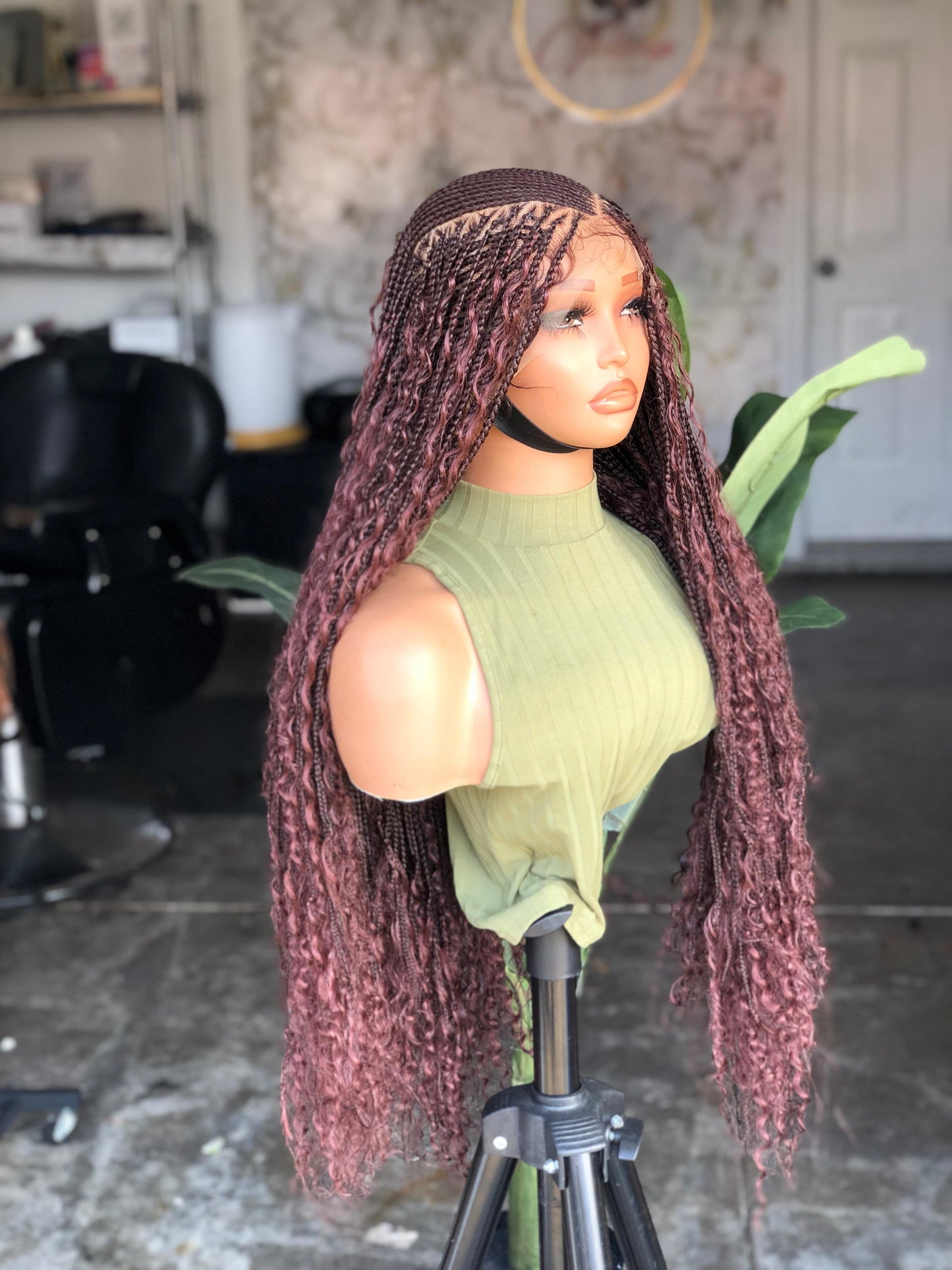 Full Lace Boho Flip Wig Ready To Ship 30 Inches Wig