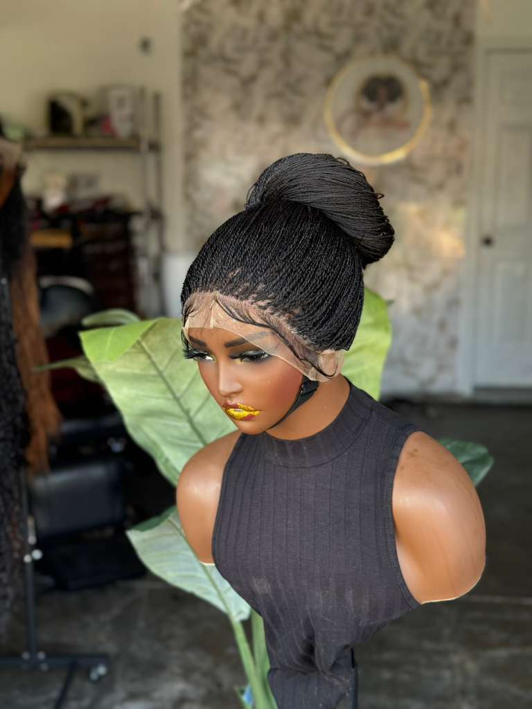 Full Lace Human Lace Micro Twist 20 Inches Ready To Ship