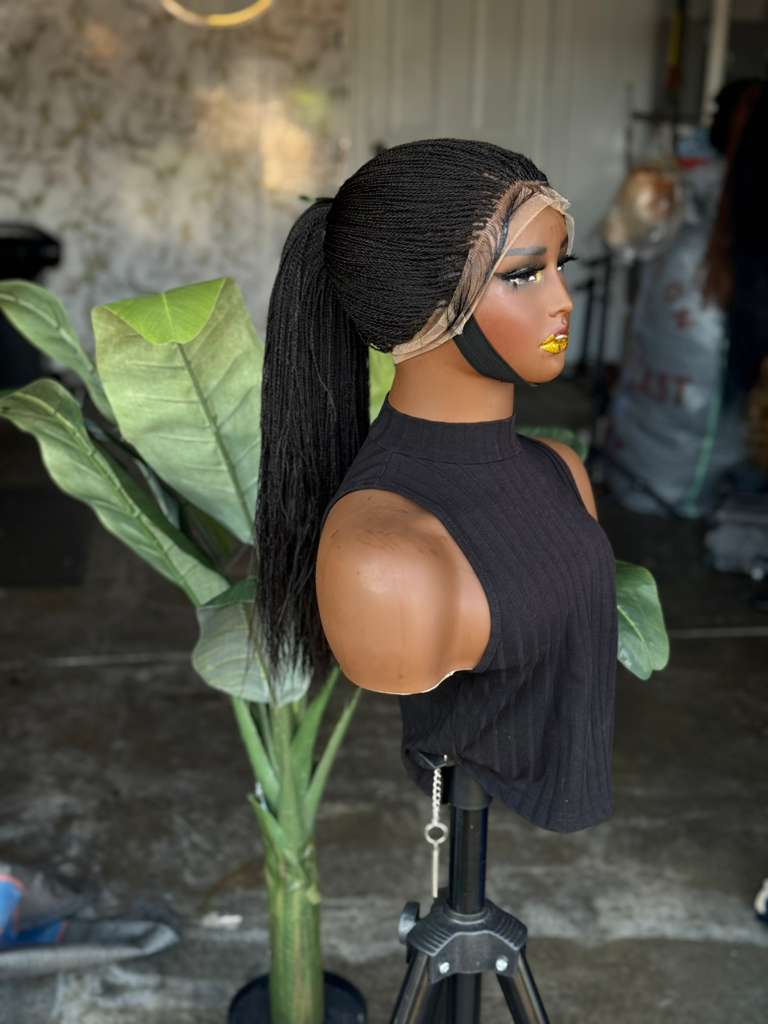 Full Lace Human Lace Micro Twist 20 Inches Ready To Ship