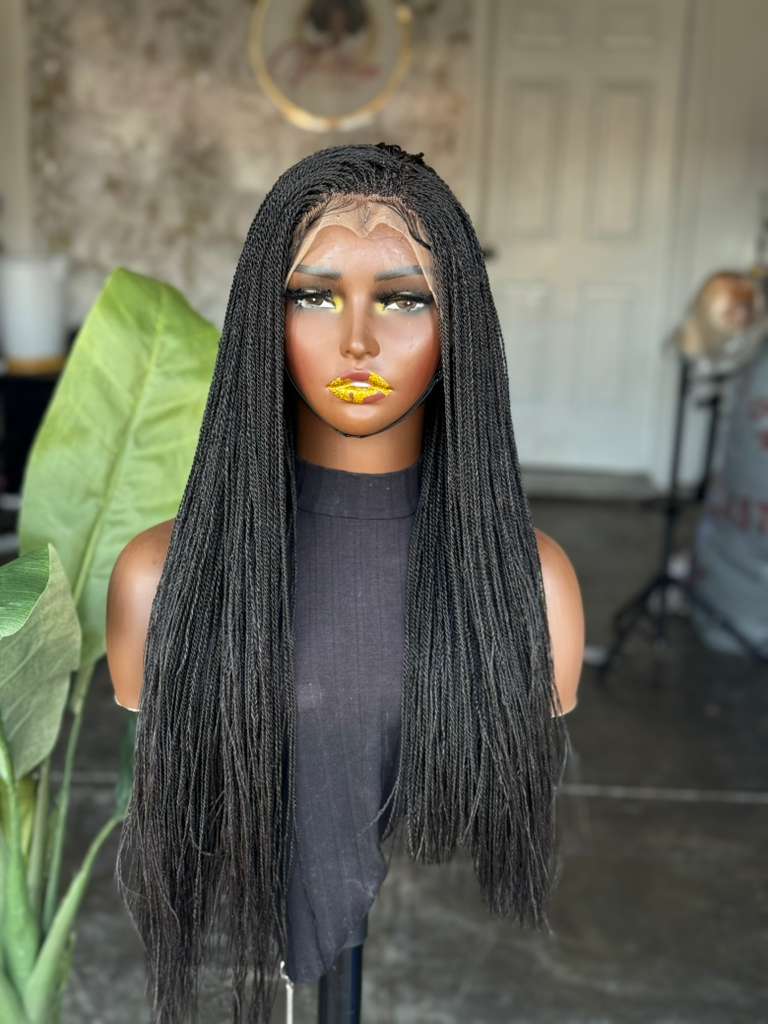Full Lace Human Lace Micro Twist 20 Inches Ready To Ship