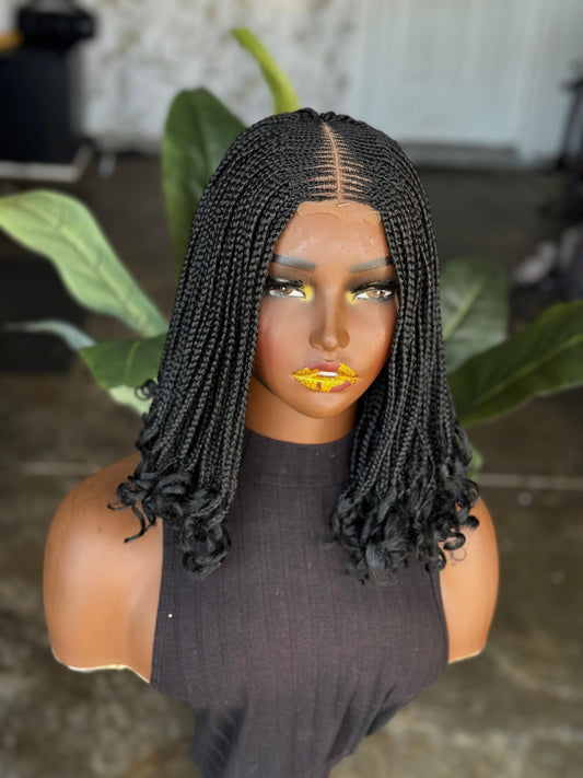 Closure Bianca Curly Ready To Ship 10inches Color 1b