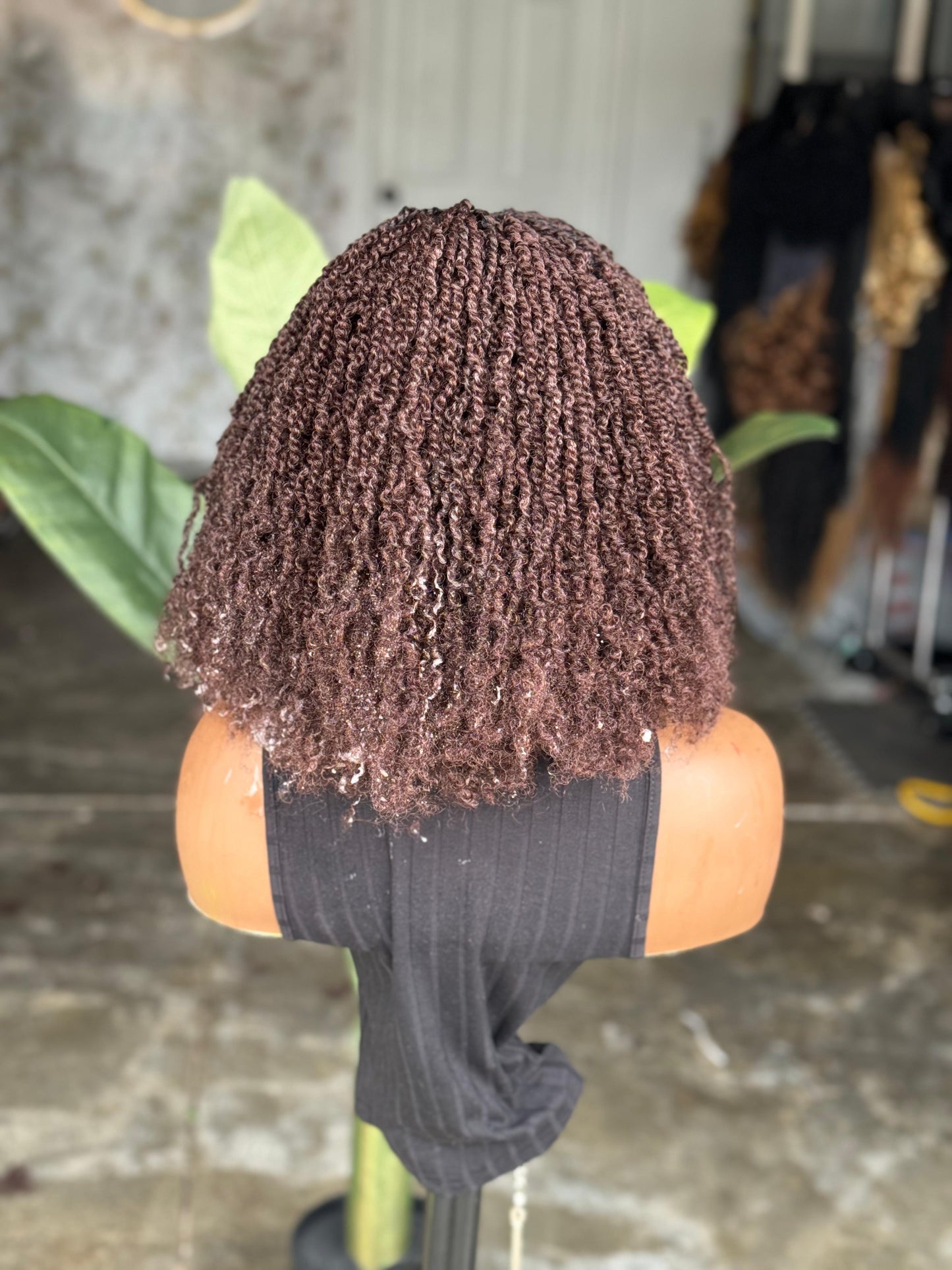 Closure C Part Sister Locs Ready To Ship 10 Inches Color 33