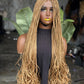30" 8x8 Spiral Wig Made with Human Lace - Made to Order
