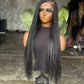 24" Bone Straight With C Cut Human Lace Preorder