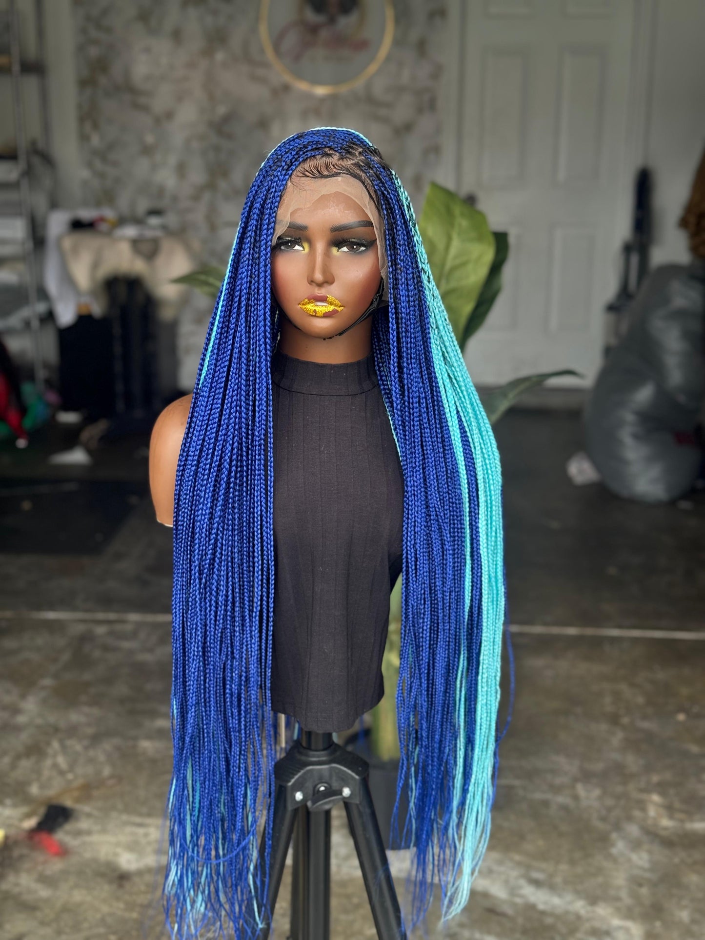 30" Full Lace C Cut Knotless Braids Preorder