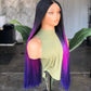 Made to Order: 26-28" Million Braids Nano Wig – 4x4 Glueless Closure