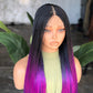 Made to Order: 26-28" Million Braids Nano Wig – 4x4 Glueless Closure