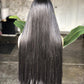 26-28" Black Nano Braid Wig – 4x4 Glueless Closure Made to Order