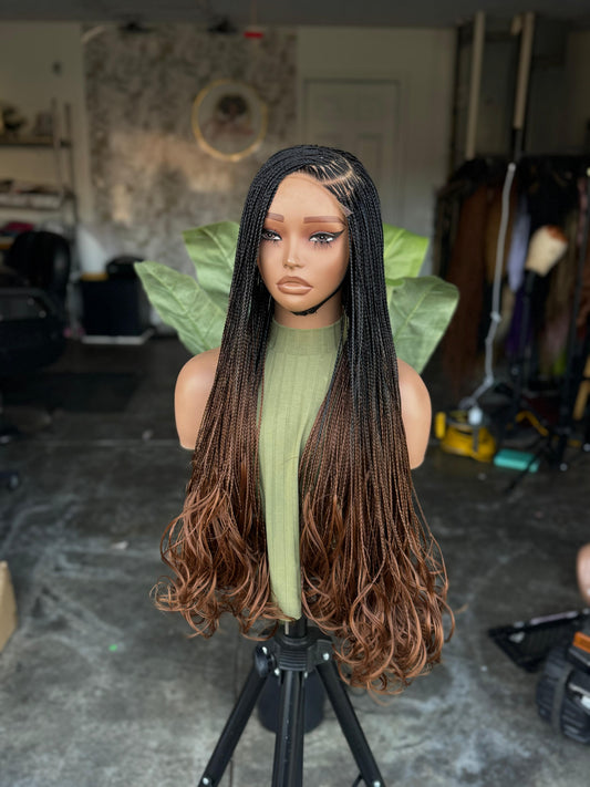 Ready to Ship: 28” French Curl C-Cut Wig