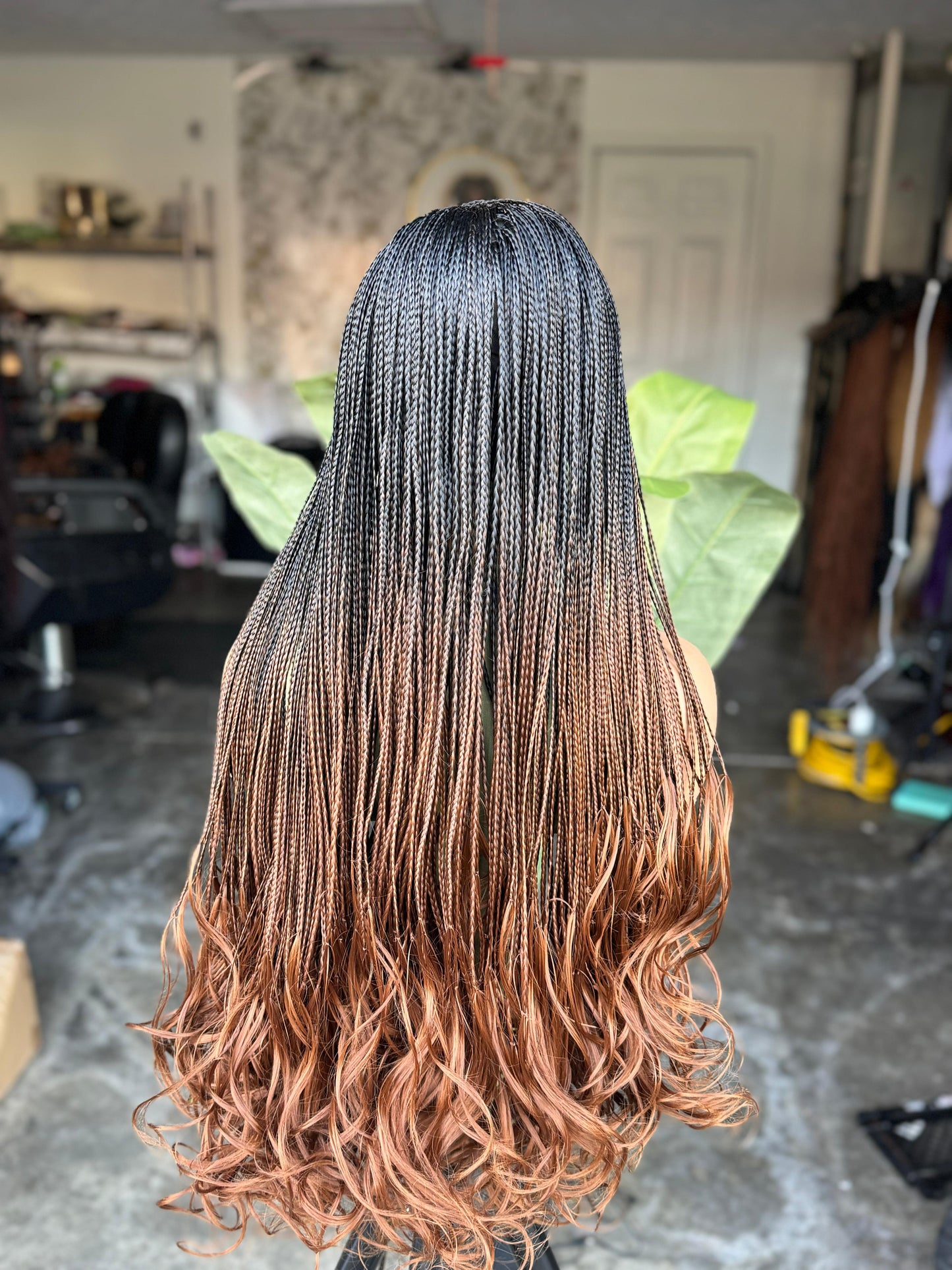 Ready to Ship: 28” French Curl C-Cut Wig