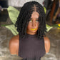 Ready to Ship: 10-Inch Kinky Twixt Closure Wig | Glueless Color 1B