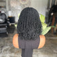 Ready to Ship: 10-Inch Kinky Twixt Closure Wig | Glueless Color 1B