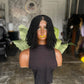 Ready to Ship: 10-Inch Kinky Twixt Closure Wig | Glueless Color 1B