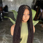 Ready to Ship: 26-Inch Knotless Braid Closure Glueless Wig | Color 33