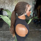 Pre-Order: 20-22" Full Lace Micro Braid Wig – Big Head Friendly Color 27/30 Mix
