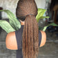 Pre-Order: 20-22" Full Lace Micro Braid Wig – Big Head Friendly Color 27/30 Mix