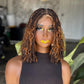 Preorder: 12" Full Lace Braided Wig – Color 33 with Color 30 Curls