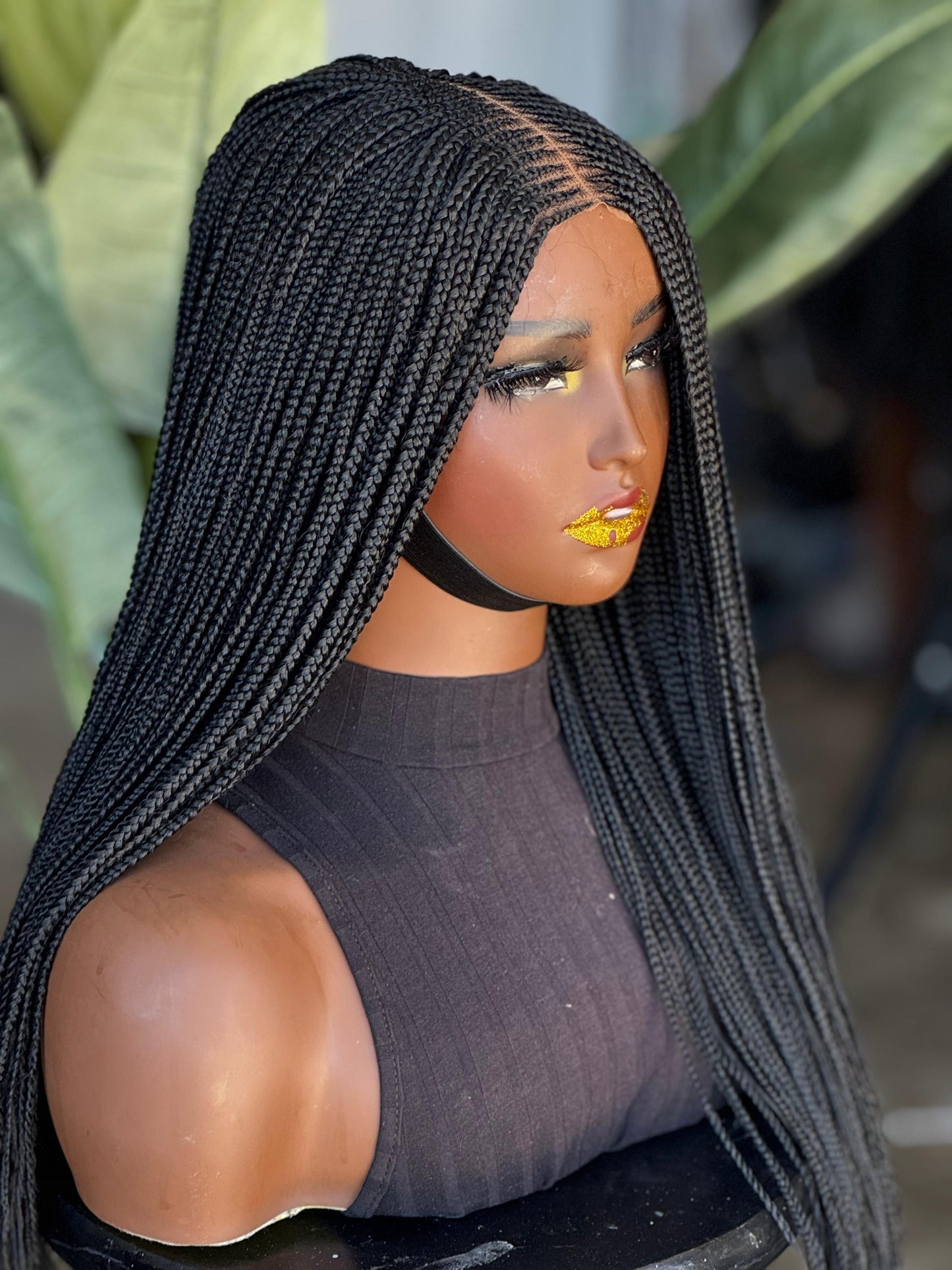 Ready to Ship: Bianca Unit | 20" Black Ready to Ship Glueless Wig