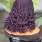 Zowe Unit | Dark Purple C-Cut Ready to Ship Glueless Wig