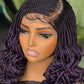 Zowe Unit | Dark Purple C-Cut Ready to Ship Glueless Wig
