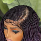Zowe Unit | Dark Purple C-Cut Ready to Ship Glueless Wig