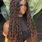 Water Weave Closure Unit | 22" Human Hair Blend Ready to Ship Glueless Wig