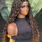 Water Weave Closure Unit | 22" Human Hair Blend Ready to Ship Glueless Wig