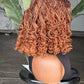 Pre Order C-Cut Unit | 10" Micro Twists with Curls 6x6 Closure Ginger Mix Wig