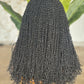 Sisterlocs Unit | 20" Made-to-Order Glueless Lace Closure Wig